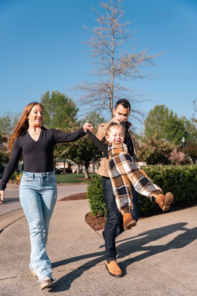 Family and lifestyle photography session outdoors in Smyrna, Tennessee